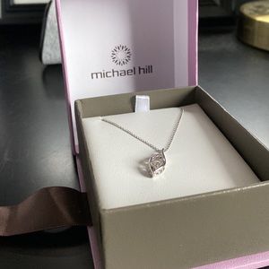 BNIB - Everlight Pendant with a Diamond in Sterling Silver (Michael Hill)